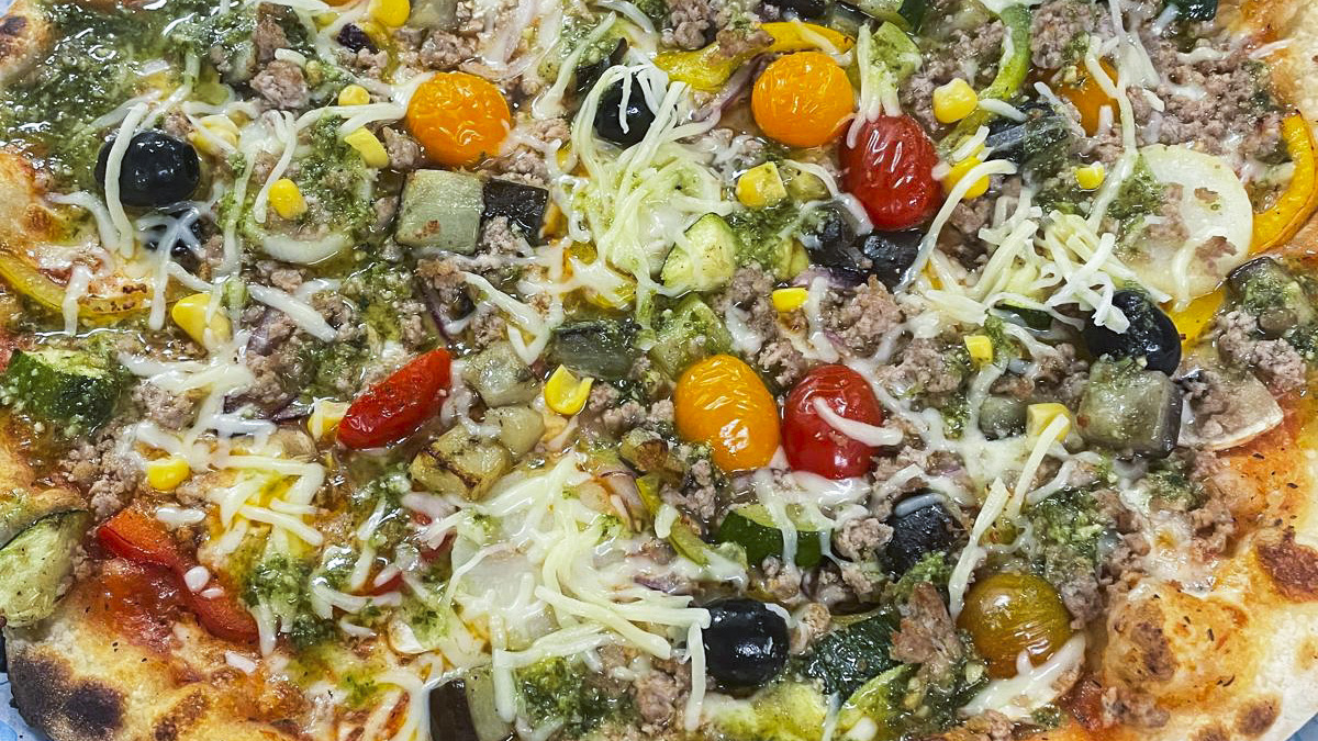 Pizza végétarienne